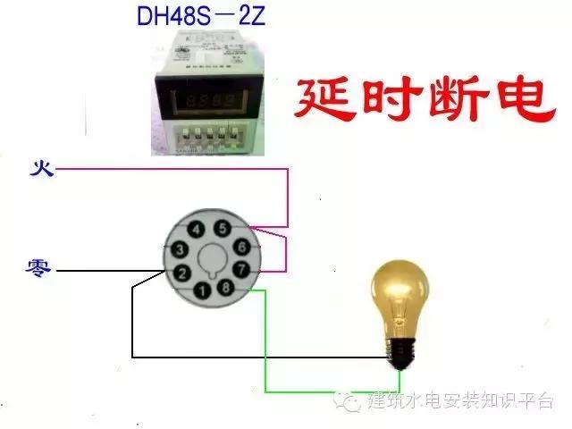 简单日光灯连接电路图，家庭常用日光灯接线图与接线方法