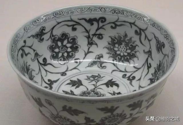 真品元青花瓷器底部特点，元青花瓷底足辨识