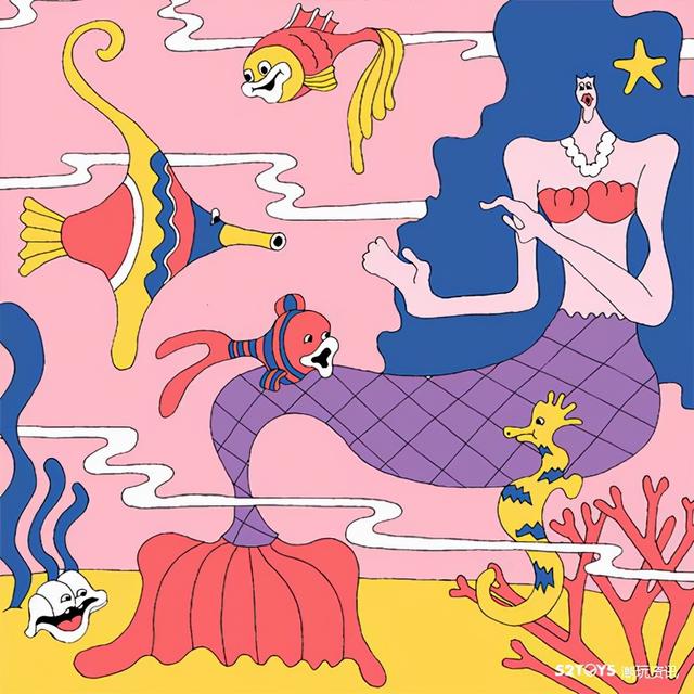 日本著名女演员松本若菜，日本艺术家山崎若菜笔下那些光怪陆离的游乐场