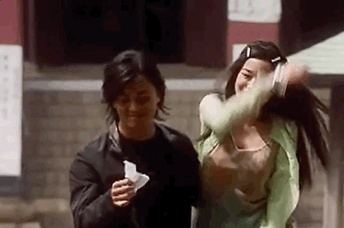 古惑仔女演员今昔对比，古惑仔中的女主角