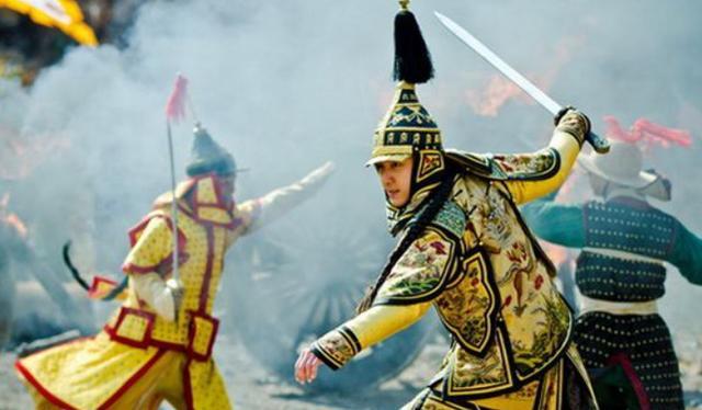 明朝末年的一位大将，明朝灭亡的时候非常有气节的大臣