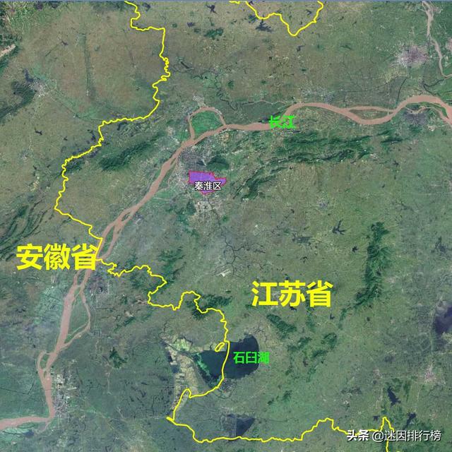 南京地图高清版大图，南京市地图区域划分高清（快速了解江苏省南京各市辖区）