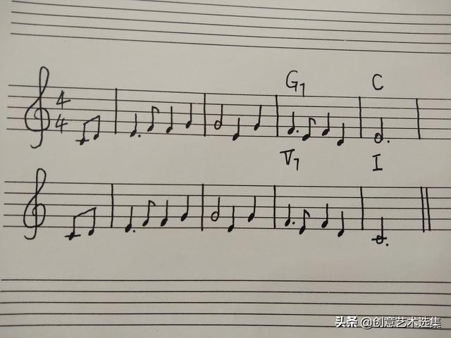 单一部曲式和单二部曲式，单二部曲式与终止式