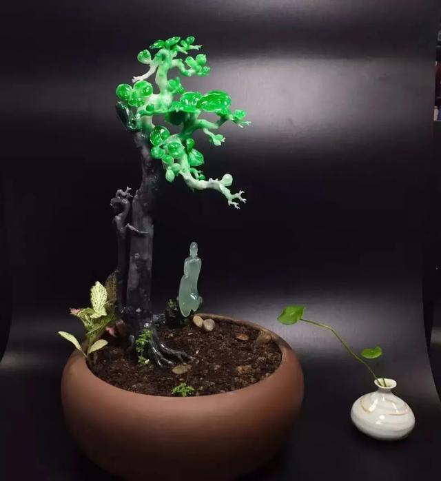 当水墨邂逅玉雕美出了一种境界，禅意玉雕美得令人窒息