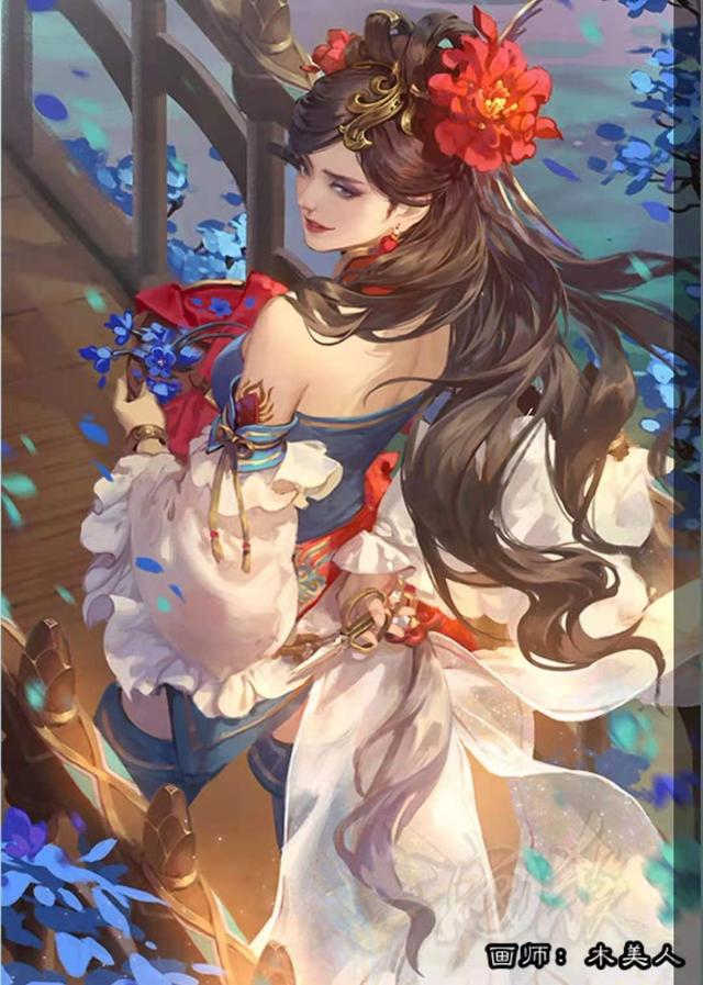 三国杀细节最多的原画，另一角度欣赏三国杀武将原画