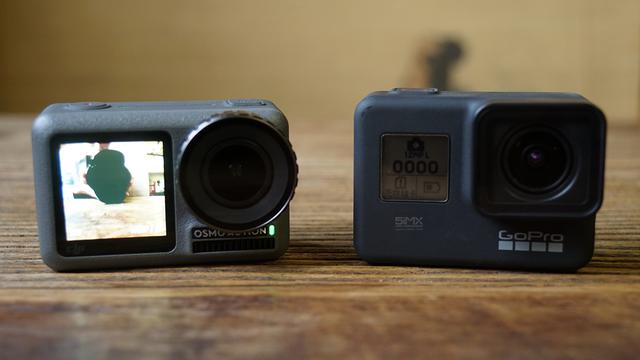 gopro7对比osmo action，针尖对麦芒GoProHERO7VS