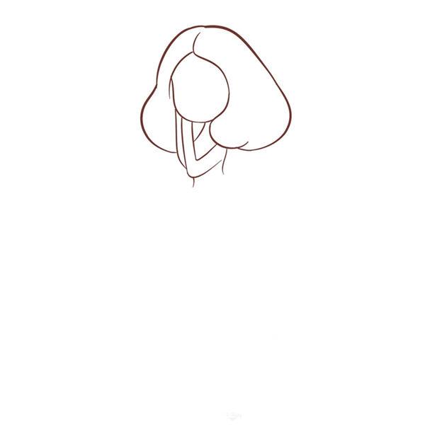 小美人鱼怎么画，美人鱼简笔画教程简单好看（简简单单，教你画一个美人鱼）