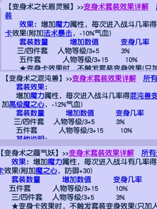 梦幻西游魔力套，梦幻西游175魔力套哪个最划算（梦幻西游：体质套性价比那么高）