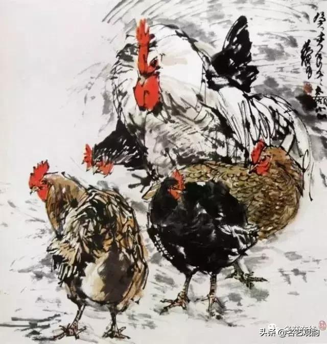 国画大写意人物画欣赏，写意人物画 ， 巫卫东