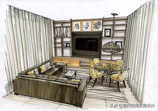 马克笔的六种手绘技法，马克笔用笔技法和上色秘笈