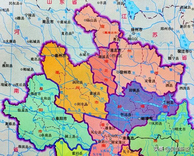 未来谁会成为皖北第一城，谁最有希望成为皖北中心城市