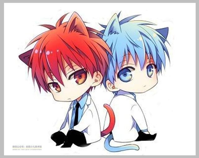 手绘漫画人物q版线条，超可爱的Q版漫画人物学习素材20例