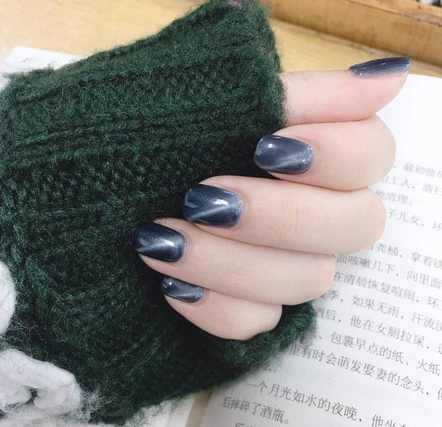 好看的显白的纯色美甲推荐，好看又显白系列美甲