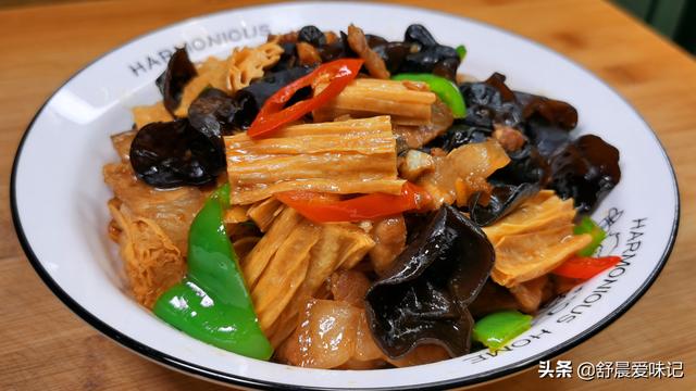 腐竹最好吃的做法素炒，腐竹怎么炒才好吃
