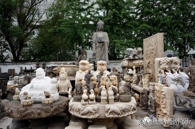 帝都潘家园市场，城市漫步潘家园