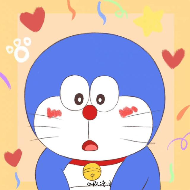 哆啦a梦大雄头像，机器猫头像（动漫最惨主角“大雄”）