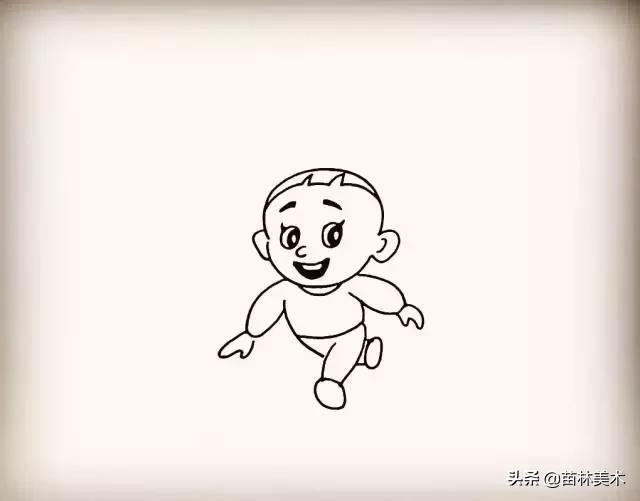 简笔画入门10张，一组零基础学员荷花简笔画作品