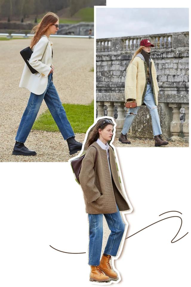 适合长款马丁靴的穿搭，马丁靴的30个穿搭示范