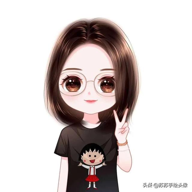 可爱卡通头像少女心，女生头像少女心可爱萌卡通（可爱卡通女生头像）