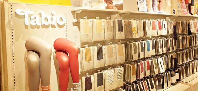 日本女生必买袜子店铺，袜子也是时尚配件