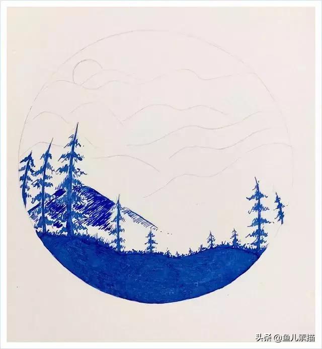 简单入门钢笔画，看就会的超级简单的钢笔画