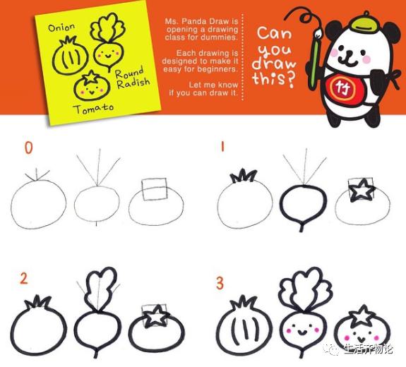 儿童绘画简单漂亮的简笔画，1分钟就能上手的简笔画