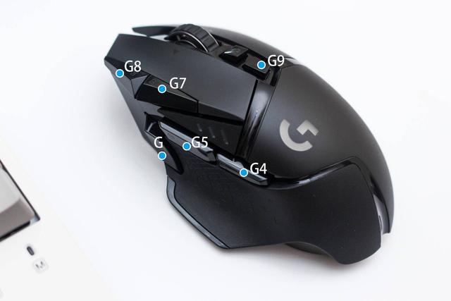 罗技g502按键功能说明，罗技鼠标g502按键讲解