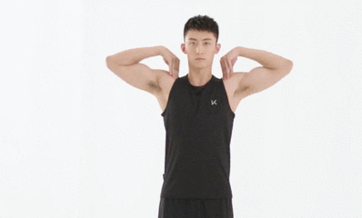 徒手如何练肩三角肌，五个动作高效练肩