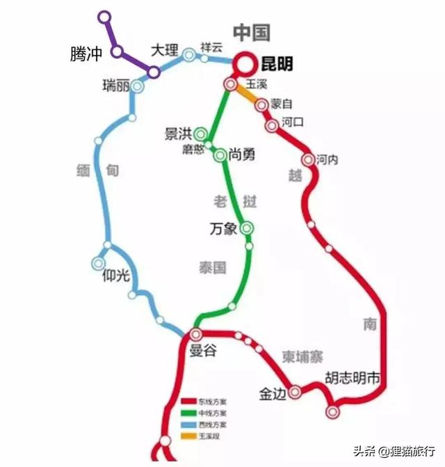 昆明到曼谷高铁，昆明到曼谷高铁旅程要多久