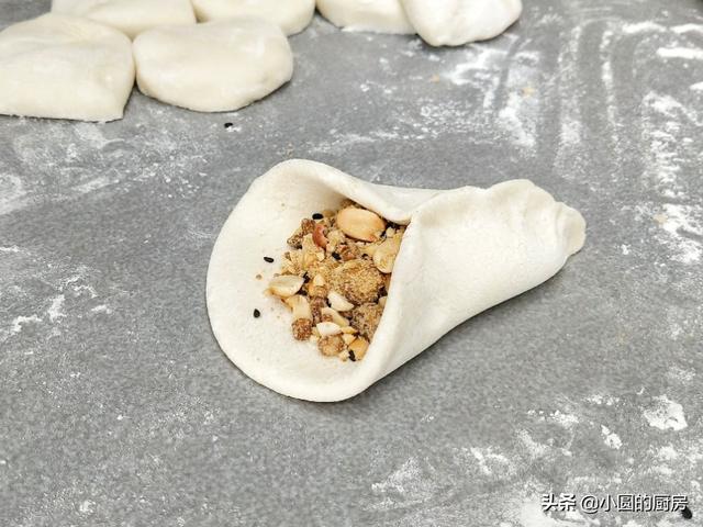 自己在家做糖包的方法，传统农家三角白糖包