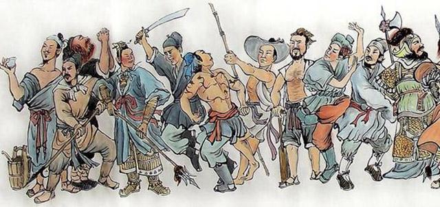 张顺的绰号是什么，水浒传里面的人物绰号大全（施耐庵给四位梁山好汉改绰号）