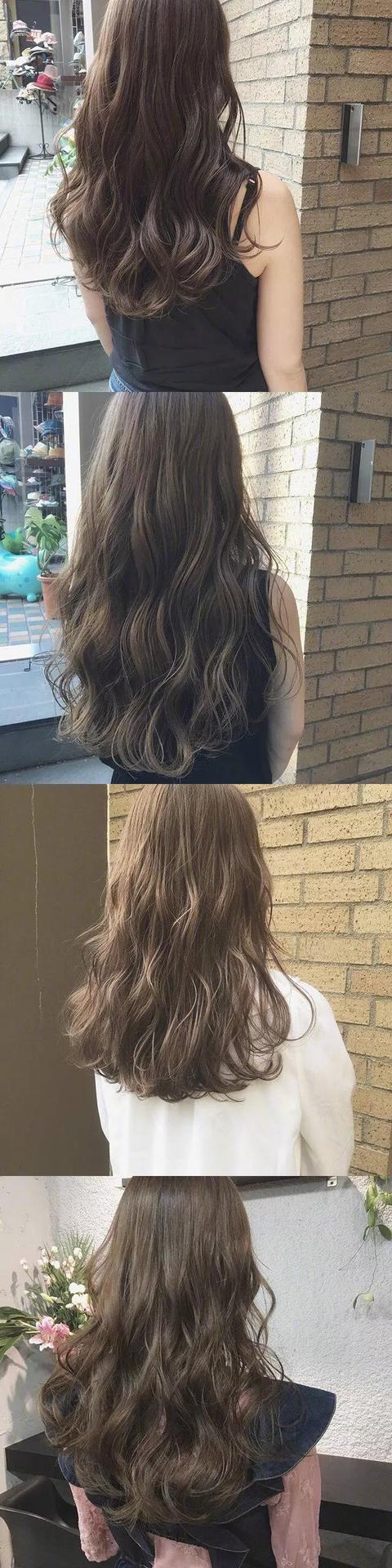 好看又自然的中长卷发，这种烫法才是真正的免打理