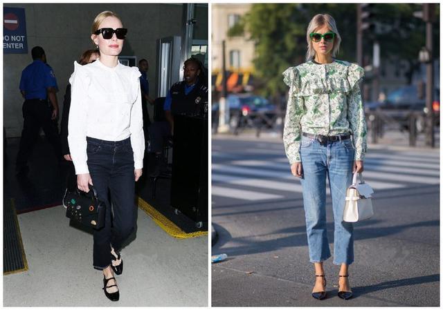 穿浅口单鞋好看吗，奔四的女人别穿运动鞋了