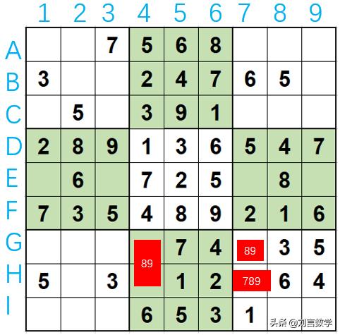 九宫数独入门基础教程，玩转数独之九宫数独初级技巧