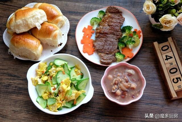 一周不同的早餐食谱，分享一周早餐食谱