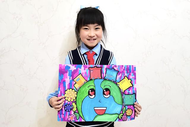 二年级垃圾分类绘画作品，沈阳小学生垃圾分类绘画作品展示