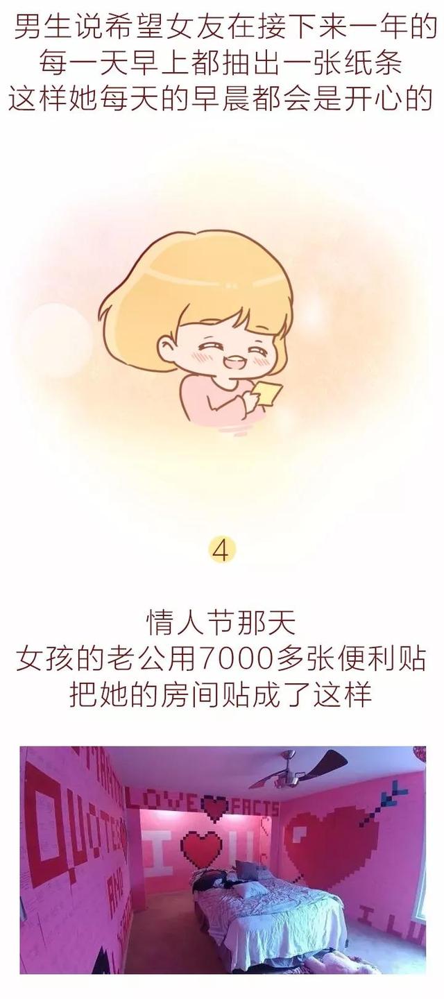 漫画：看看别人家男朋友送给女朋友的礼物，真是自愧不如 女朋友过生日送什