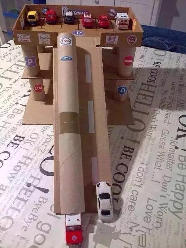 纸箱手工制作大全，纸箱手工制作大全环创（用纸箱就能做的5个桌面小游戏）