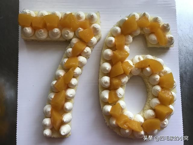 数字蛋糕制作教程，网红数字蛋糕的制作技巧