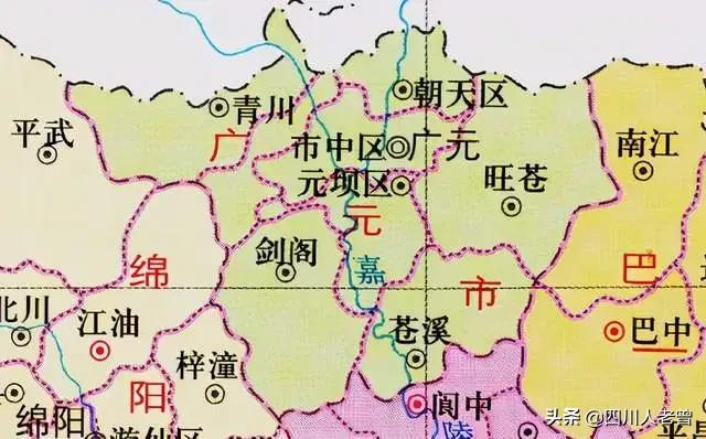广元市哪个镇最出名，如果广元市下辖的县区