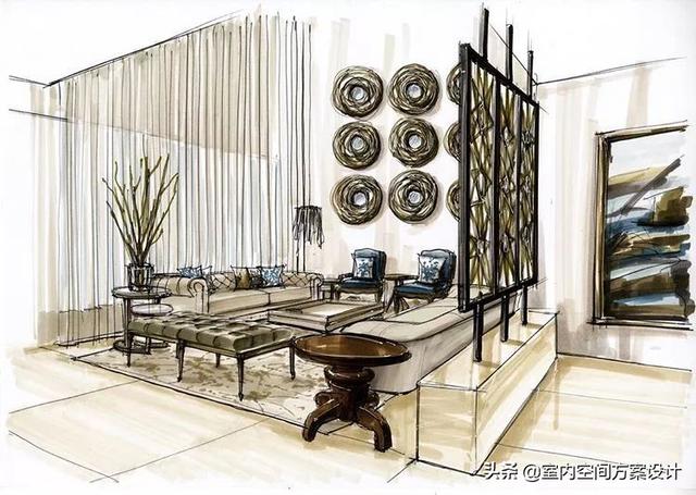 马克笔的六种手绘技法，马克笔用笔技法和上色秘笈