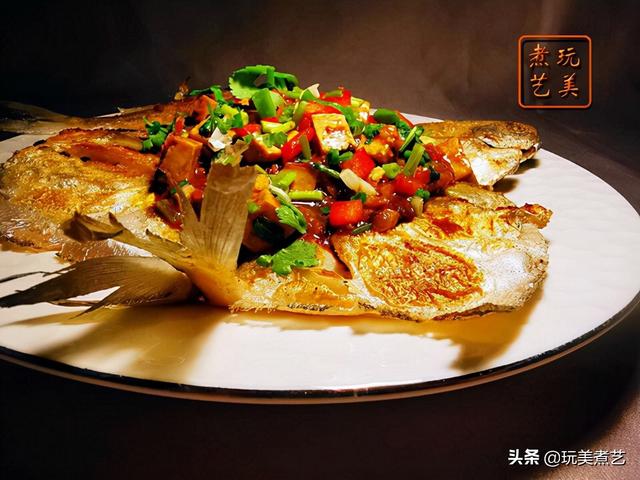 香煎鲳鱼最好的吃法，比干煎白鲳鱼更好吃的烹调