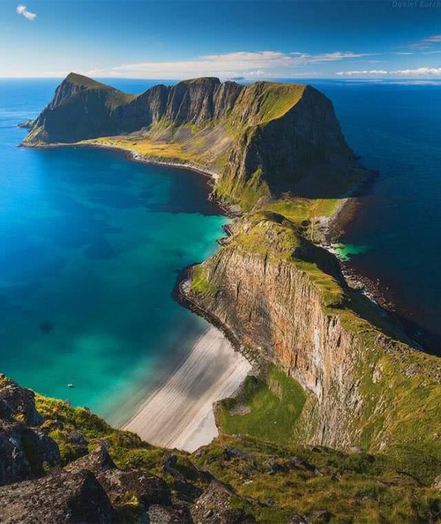 挪威峡湾高空图，挪威神秘的魔鬼海岸