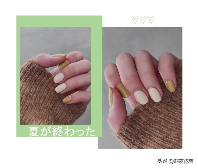 超级显白的基础款美甲，显白显嫩的美甲来一波儿~