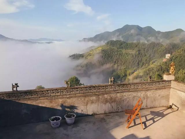 徽州古村落的风景，厚度旅行文山村