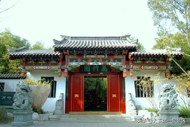 竹林仙境之美，竹林深处的万竹园
