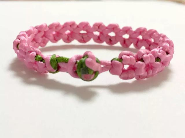 编绳手链的款式，比你在淘宝买的还要漂亮