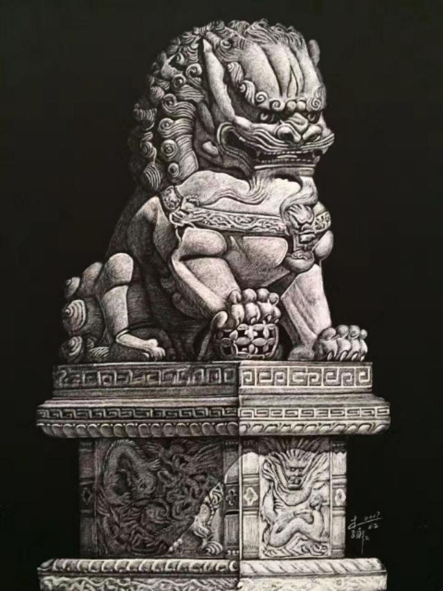 刮刮画作品大赏，刮画被他玩到极致