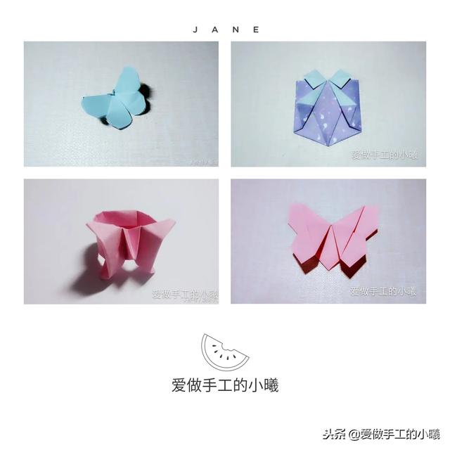 蝴蝶书签的折法，蝴蝶折纸教程（可DIY的蝴蝶折纸书签折法）