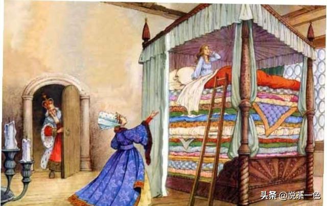 豌豆上的公主故事，豌豆公主的简短故事